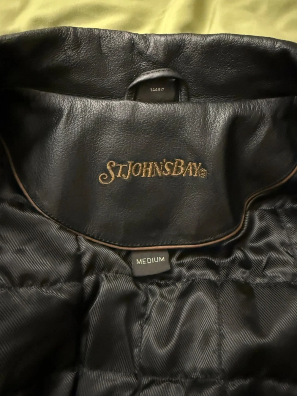 Leather Jacket ( st. John’s bay)